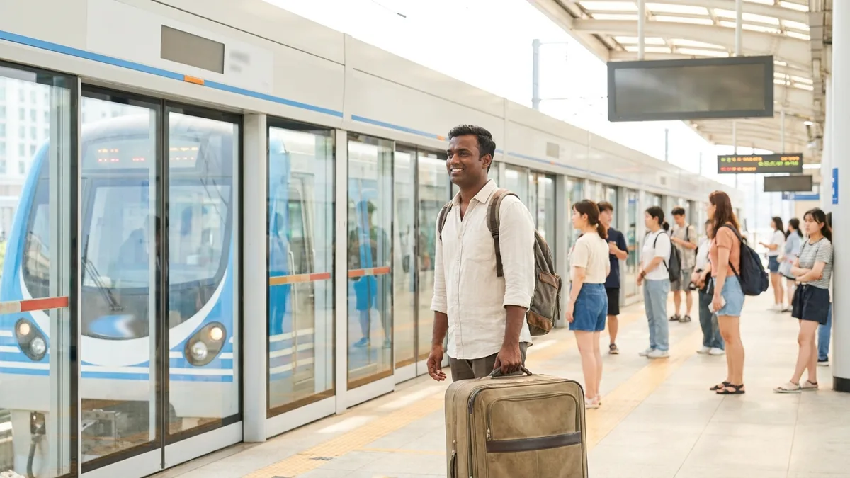 Setup Hari Pertama Tiba di Korea: SIM, Pembayaran, Transportasi — gambar isi yang menunjukkan situasi penggunaan nyata