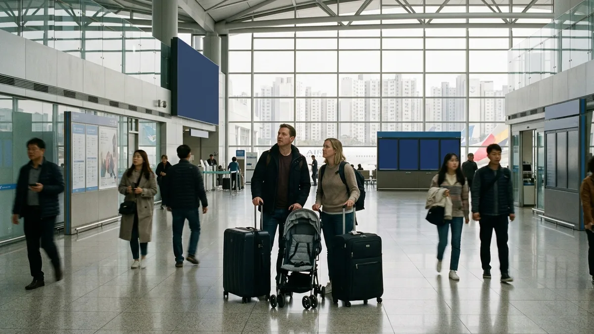 짐 많은 날 인천공항 콜밴 — 정식 차량 판별법과 21시 이후 대안 (2026)