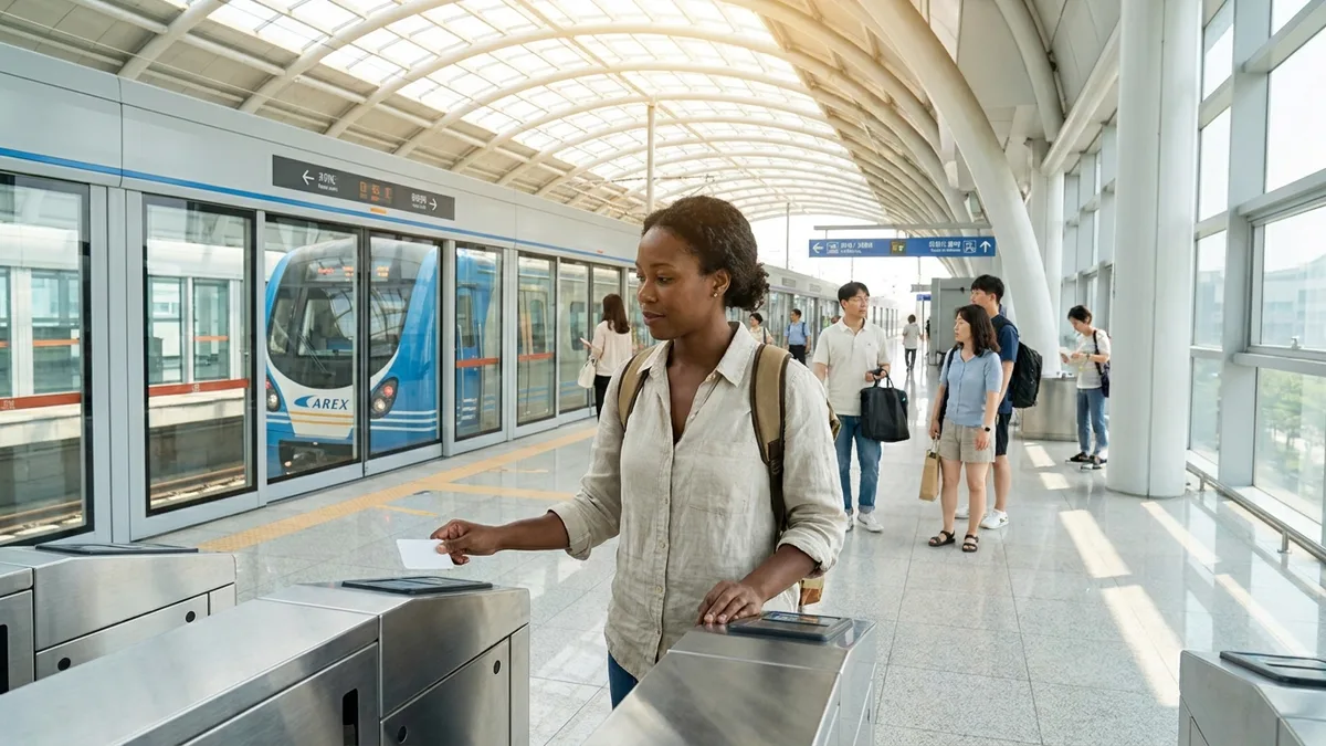 Bandara Incheon → Myeongdong, Hongdae, Gangnam, Seongsu, Busan — gambar isi yang menunjukkan situasi penggunaan nyata