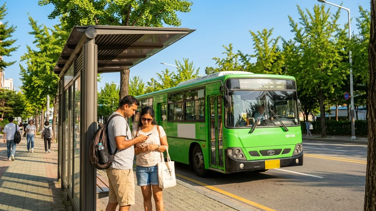 Cara ke Everland & Pulau Nami dari Seoul — Panduan Transportasi Lengkap untuk Turis Asing (Update 2026) — gambar isi yang menunjukkan situasi penggunaan nyata