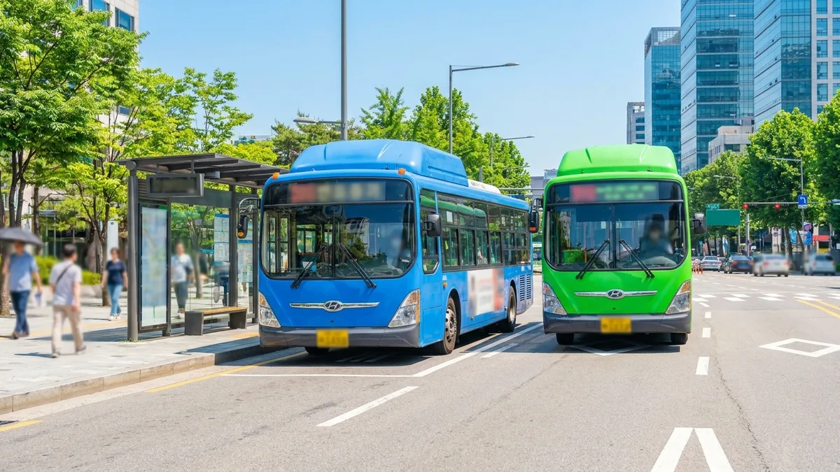 How to Read Korea's Bus Number & Color System — Why Blue, Green, Red, and Yellow All Mean Different Things (2026)