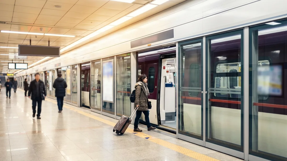 SRTとKTXの違いと予約方法 — 外国人のための韓国高速鉄道 完全ガイド — 実際の利用シーンを示す本文画像