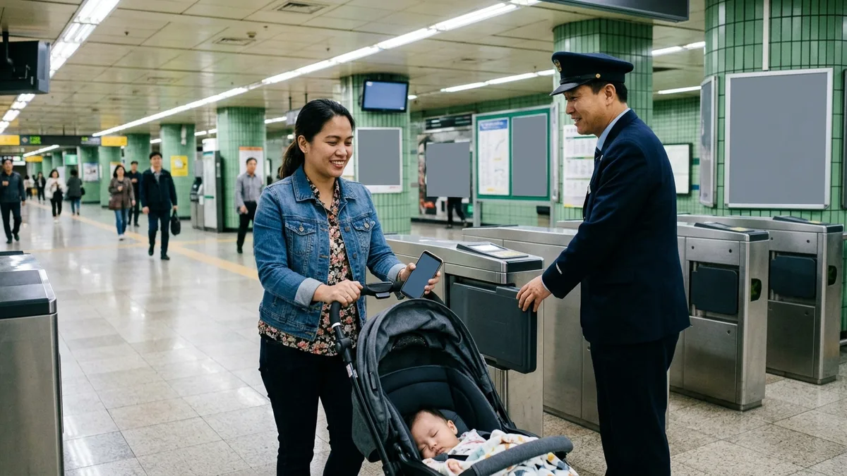 Naik Transportasi Umum Korea dengan Stroller — Titik yang Benar-Benar Menghambat di Subway, Bus, dan Taksi